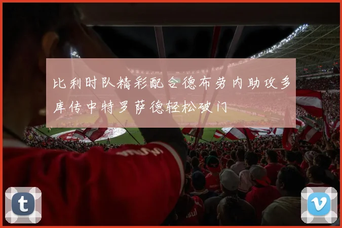 比利时队精彩配合德布劳内助攻多库传中特罗萨德轻松破门